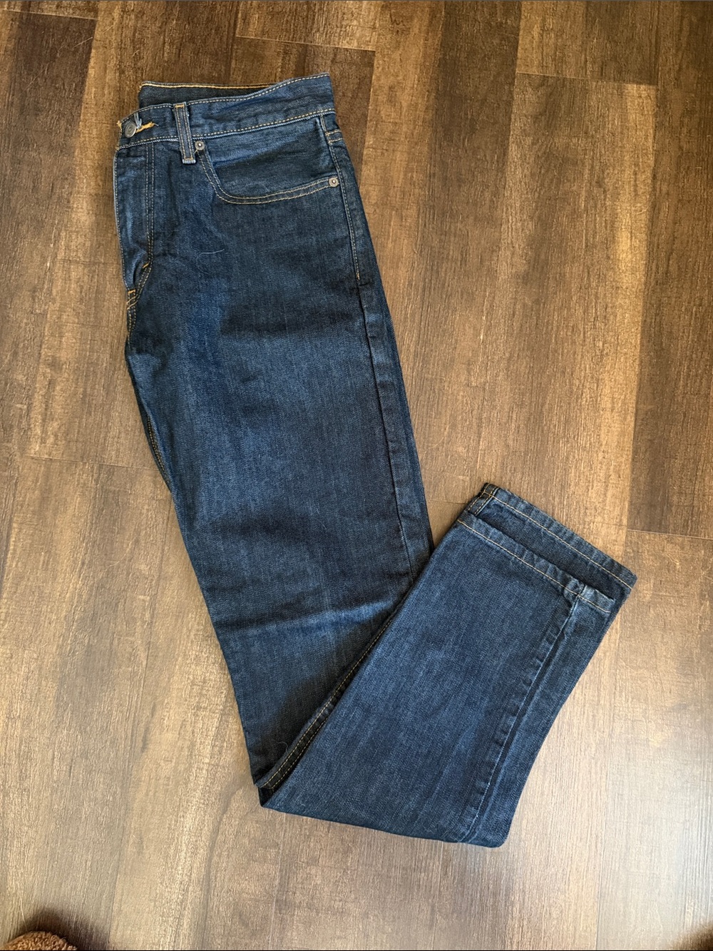 Levi's Navy Straight-Leg Men's Jeans